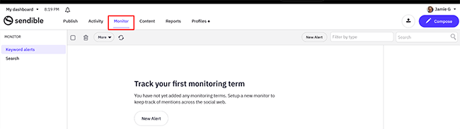 21 Monitoring functionality - tracking