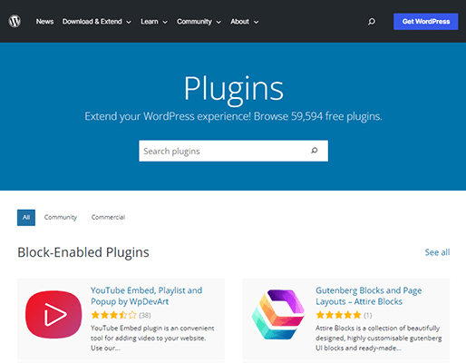 wordpress plugins