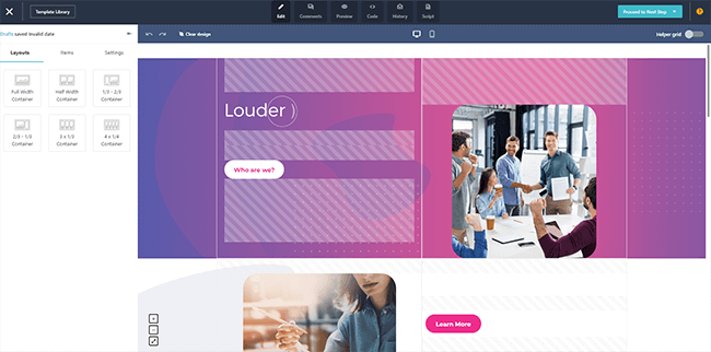 13 Landing pages - Customize