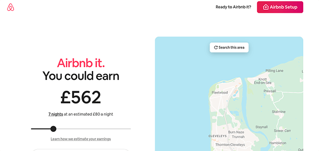 Rent out property - Airbnb