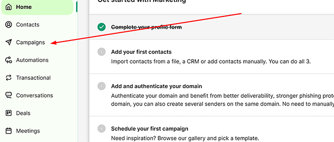04 Campaigns - Marketing functionality