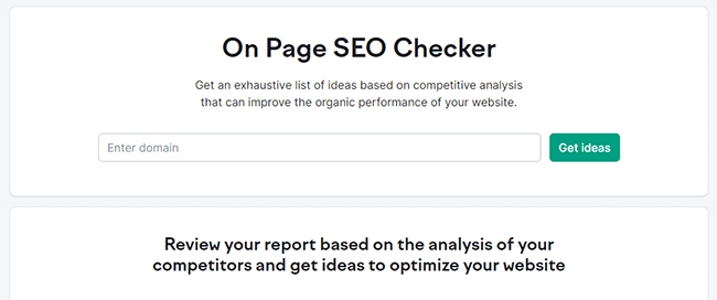 15 On-page SEO checker - Projects