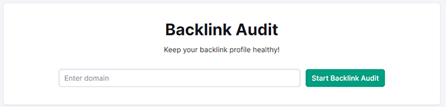 35 Link building tools - Backlink audit