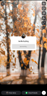 31 instagram story ask me anything