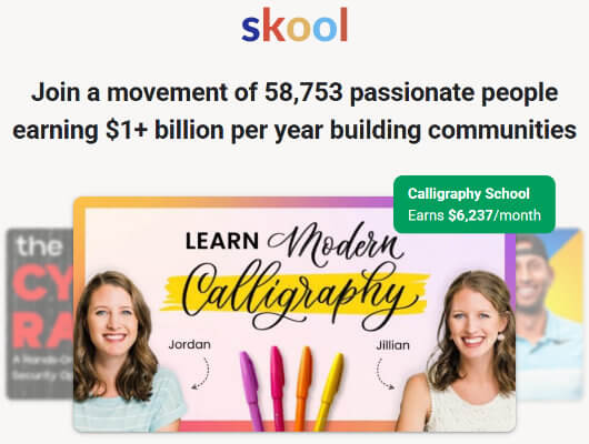 33 skool community platform