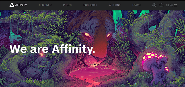 Affinity Homepage