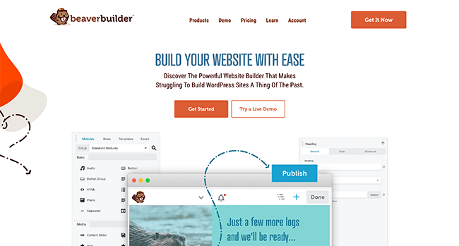 Beaver Builder Homepage