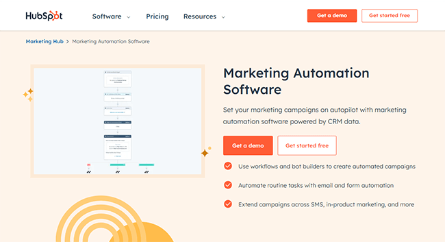 Hubspot Automation Homepage