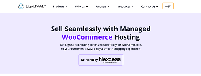 Liquid Web Managed WooCommerce Homepage