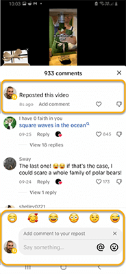step 3 add a comment