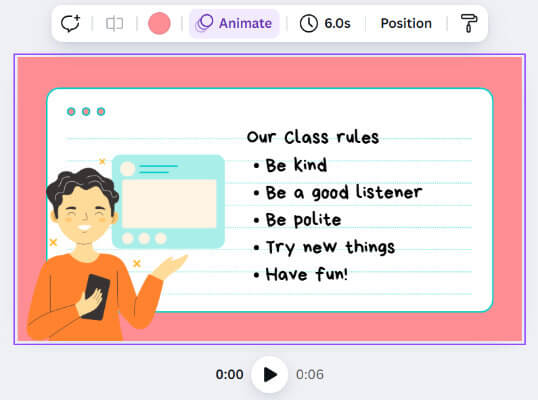 canva info card
