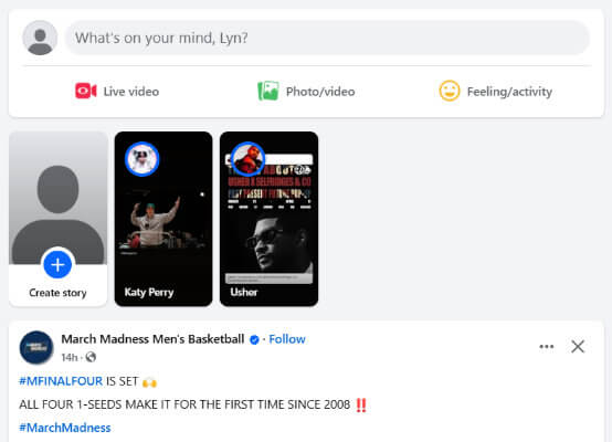 facebook stories location