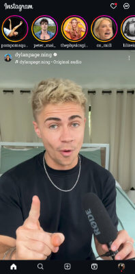 instagram stories location